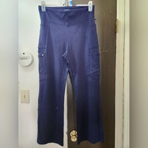 Jaanuu Navy Blue Apparel Perri Ultrsoft Yoga Scrub Pant